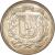 obverse of 1 Peso (1939 - 1952) coin with KM# 22 from Dominican Republic.