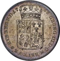 obverse of 1 Thaler - George III (1761 - 1773) coin with KM# 343 from German States.