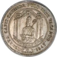 obverse of 1 Thaler - Heinrich VIII - Sede Vacante (1788) coin with KM# 147 from German States.