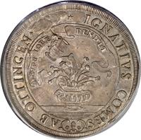 obverse of 1 Thaler - Ignaz (1694) coin with KM# 8 from German States.