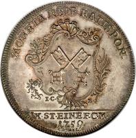 reverse of 1 Thaler - Franz I (1759) coin with KM# 374 from German States.