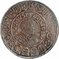 reverse of 1 Thaler - Johann Georg (1611 - 1616) coin with KM# 44 from German States.