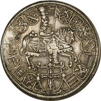 reverse of 2 Thaler - Maximilian (1614) coin with KM# 30 from German States.