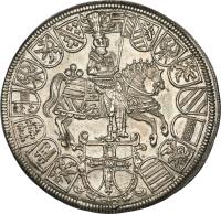 reverse of 3 Thaler - Maximilian (1614) coin with KM# 32 from German States.