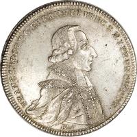 obverse of 2 Conventionsthaler - Franz Ludwig (1786 - 1791) coin with KM# 427 from German States.