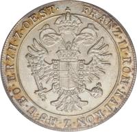 obverse of 15 Soldi / 8 1/2 Kreuzer - Franz II (1802) coin with KM# 48 from Italian States.