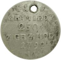 reverse of 10 Groszy - Stanisław II August (1787 - 1795) coin with KM# 206 from Polish–Lithuanian Commonwealth.