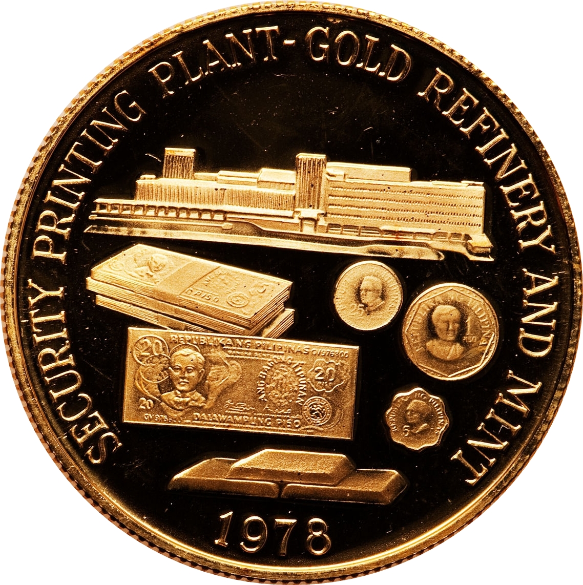 Филиппины 1978. Philippine Gold.