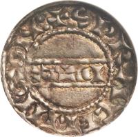 reverse of 1 Penny - Harold II - PAX (1066) coin with SP# 1186 from England.