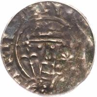 obverse of 1 Penny - William II - Cross Fleury & Piles (1087 - 1100) coin with SP# 1262 from England.