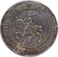 obverse of 1 Crown - Charles I (1631 - 1632) coin with SP# 2756 from England.