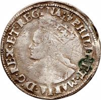 obverse of 1 Groat - Philip & Mary (1553 - 1554) coin with SP# 2508 from England.