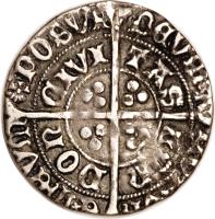 reverse of 1 Groat - Richard III (1483 - 1484) coin with SP# 2157 from England.