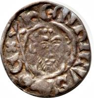 obverse of 1 Penny - Henry II - Short Cross (1180) coin with SP# 1343a from England.