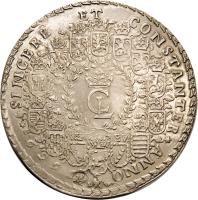 obverse of 1 1/2 Thaler - Christian Ludwig (1659) coin with KM# 250 from German States.