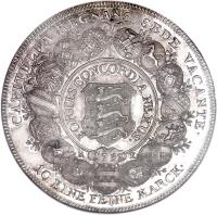 obverse of 1 Thaler - Raymund Anton - Sede Vacante (1757) coin with KM# 75 from German States.