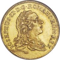 obverse of 1 Ducat - Trade Coinage (1764) coin with KM# 237 from German States.