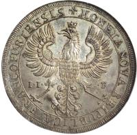 obverse of 1 Thaler - Shooting Festival (1716) coin with KM# 179 from German States.