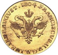 obverse of 2 Ducat - Franz II - Trade Coinage (1793 - 1806) coin with KM# 506 from German States.