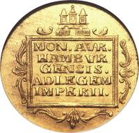 reverse of 2 Ducat - Franz II - Trade Coinage (1793 - 1806) coin with KM# 506 from German States.