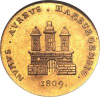 obverse of 1 Dukat - Trade Coinage (1808 - 1810) coin with KM# 532 from German States.