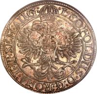 obverse of 32 Schilling - Leopold I (1673) coin with KM# 263 from German States.