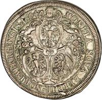 obverse of 1 Thaler (1694) coin with KM# 223 from German States.