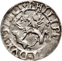 obverse of 1/24 Thaler - Philipp II (1612 - 1618) coin with KM# 12 from German States.