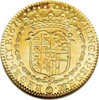 reverse of 1 Doppia - Vittorio Amadeo II (1675 - 1680) coin with KM# 296 from Italian States.