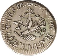 reverse of 1 Real - Supreme National Congress (1812 - 1813) coin with KM# 211 from Mexico.