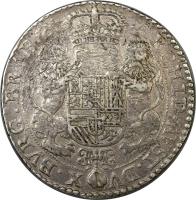 reverse of 2 Ducaton - Felipe IV (1623 - 1636) coin with KM# 57 from Spanish Netherlands.