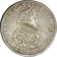 obverse of 3 Ducaton - Felipe IV (1623 - 1636) coin with KM# 58 from Spanish Netherlands.