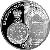 obverse of 10 Złotych - 750th anniversary of the granting municipal rights to Poznań (2003) coin with Y# 448 from Poland. Inscription: RZECZPOSPOLITA POLSKA 2003 10 ZŁ