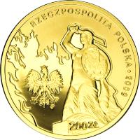 obverse of 200 Złotych - September 1939 (2009) coin with Y# 696 from Poland.