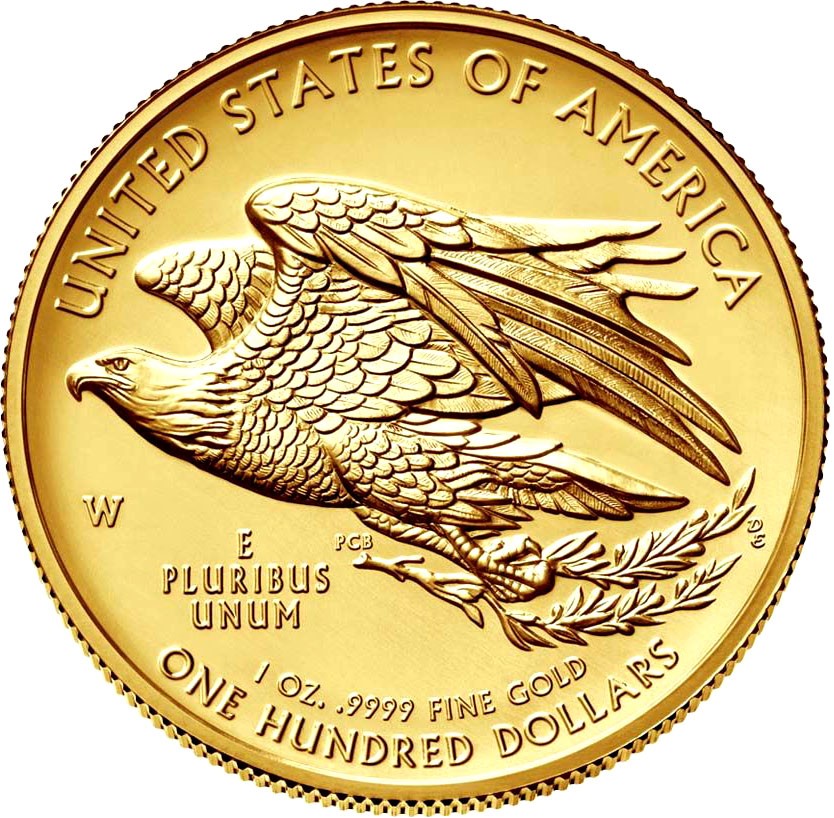 100 Dollars - American Gold Eagle - Bullion (2015) United States ...