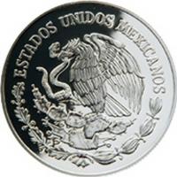 obverse of 10 Pesos - 180th Anniversary of Federation: Zacatecas (2003) coin with KM# 679 from Mexico. Inscription: ESTADOS UNIDOS MEXICANOS