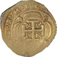 reverse of 8 Escudos - Luis I (1724 - 1725) coin with KM# 58 from Mexico.