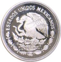 obverse of 100 Pesos - Salve a los niños (1991) coin with KM# 539 from Mexico. Inscription: ESTADOS UNIDOS MEXICANOS