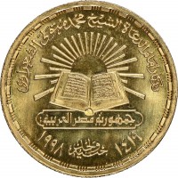 Gold coin  Egypt  KM# 951