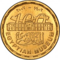 Gold coin  Egypt  KM# 905