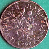 Copper. coin  Scotland