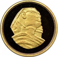 Gold coin  Egypt  KM# 776