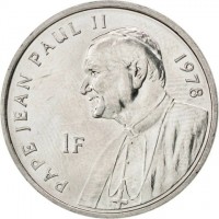 PAPE JEAN PAUL II. 1F. 1967.