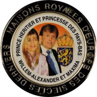 MAISONS ROYALES D'EUROPE DES SIECLES DERNIERS. PRINCE HERITIER ET PRINCESSE DES PAYS-PAS. WILLEM-ALEXANDER ET MAXIMA.