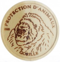 PROTECTION D'ANIMAUX. 2005. GORILLE.