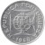 obverse of 50 Avos (1945 - 1951) coin with KM# 7 from Portuguese Timor. Inscription: REPUBLICA · PORTUGUESA · 1948 ·