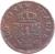 obverse of 2 Pfenninge - Wilhelm I (1861 - 1873) coin with KM# 481 from German States. Inscription: 180 EINEN THALER