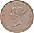 obverse of 1 Penny - Victoria (1854) coin with KM# 4 from Canadian provinces. Inscription: VICTORIA DEI GRATIA REGINA 1854