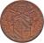 obverse of 1 Baiocco - Pius IX (1846 - 1849) coin with KM# 1339 from Italian States. Inscription: PIVS · IX · PON · MAX · ANNO · I ·