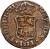 obverse of 3 Quartos - Fernando VII (1810 - 1814) coin with KM# 115 from Spain. Inscription: * FERDIN · VII HISP REX · * 1813.